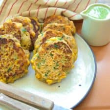Vegan Chickpea Corn Fritters-image