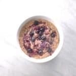 flaxseed oatmeal / flaxseed porridge