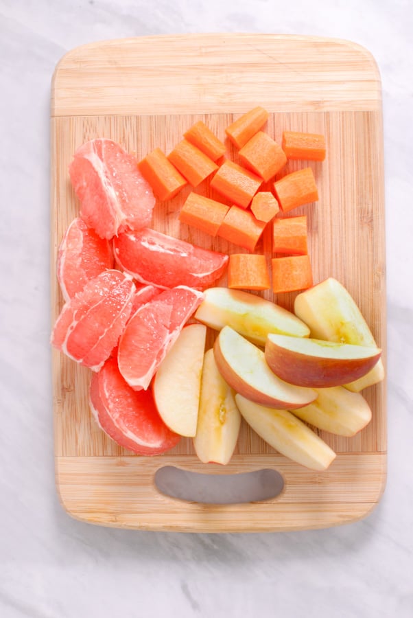 ingredients on a cutting board