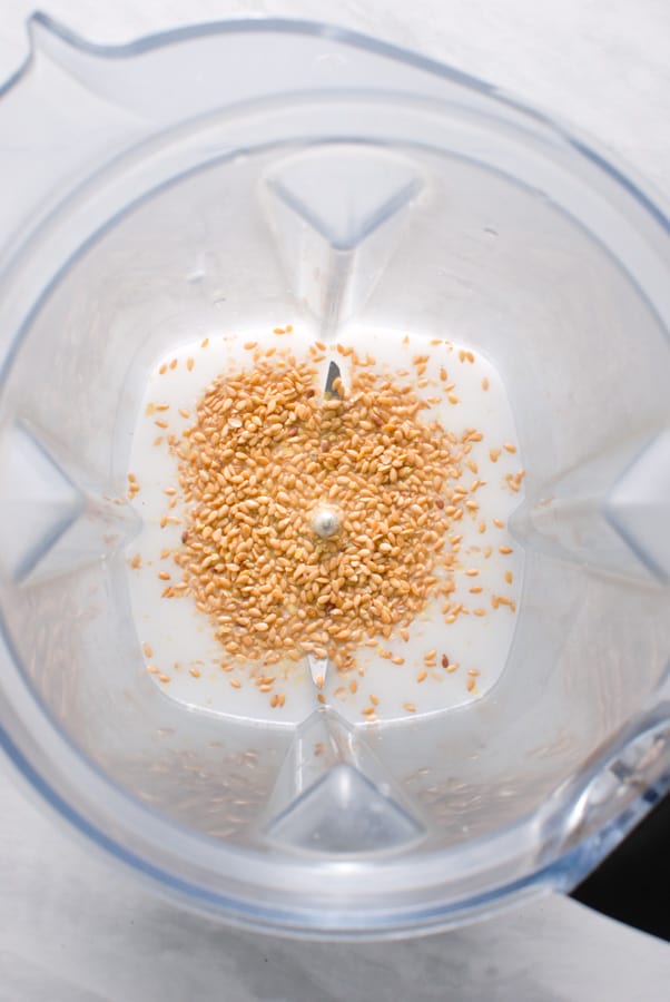 how much flax seeds to add to smoothie