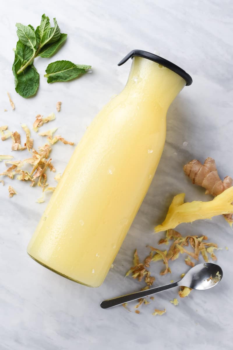 How To Make Ginger Juice & Ginger Shots + Why You Should (Benefits)