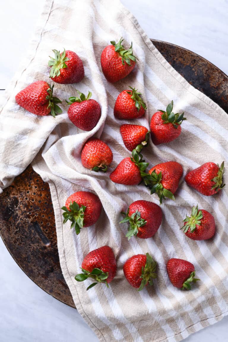 How To Freeze Strawberries & Use Them Once Frozen!