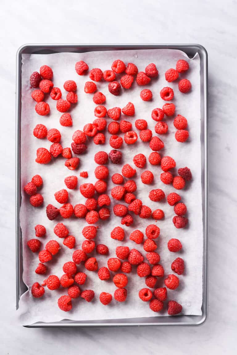 How To Freeze Fresh Raspberries