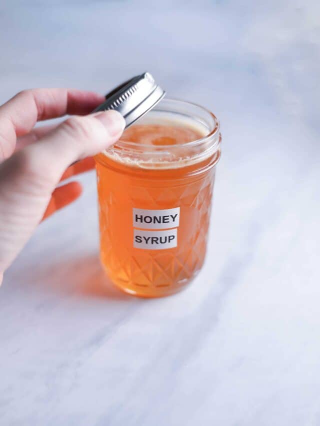 Honey Simple Syrup Willamette Transplant