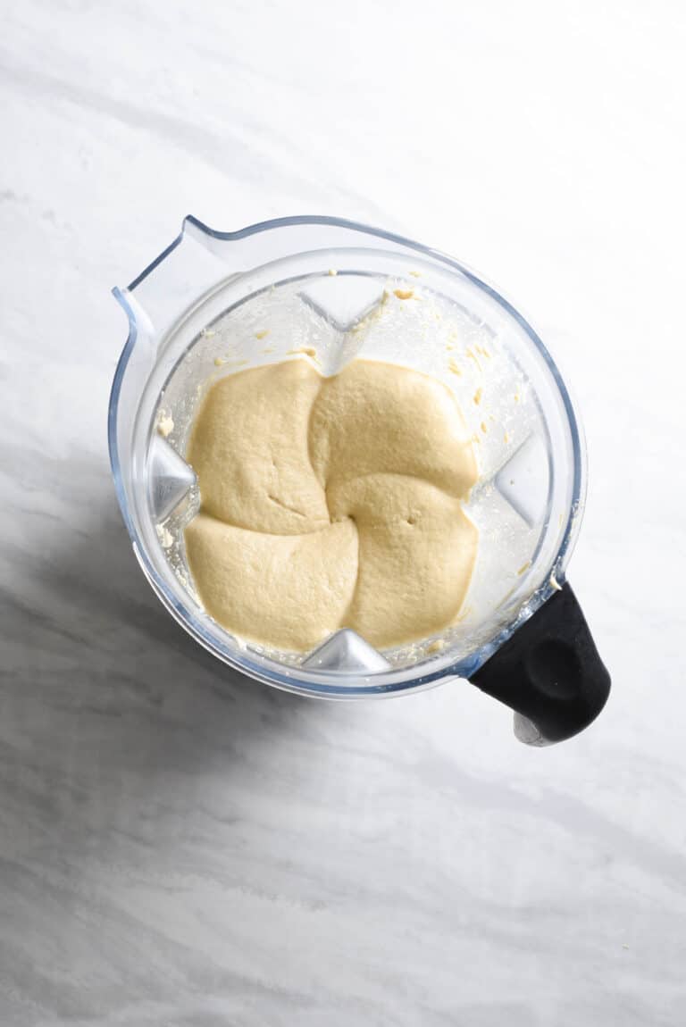 EASY Roasted Garlic Hummus + Tips For Creamy Hummus